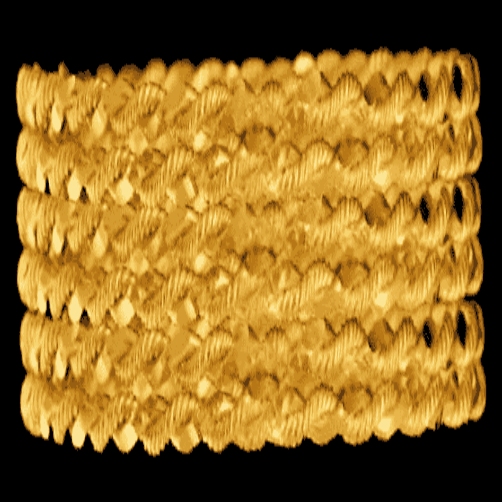 21K Gold Bangle Set (S)
